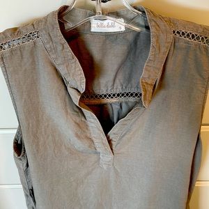 Bella Dahl linen tank dress